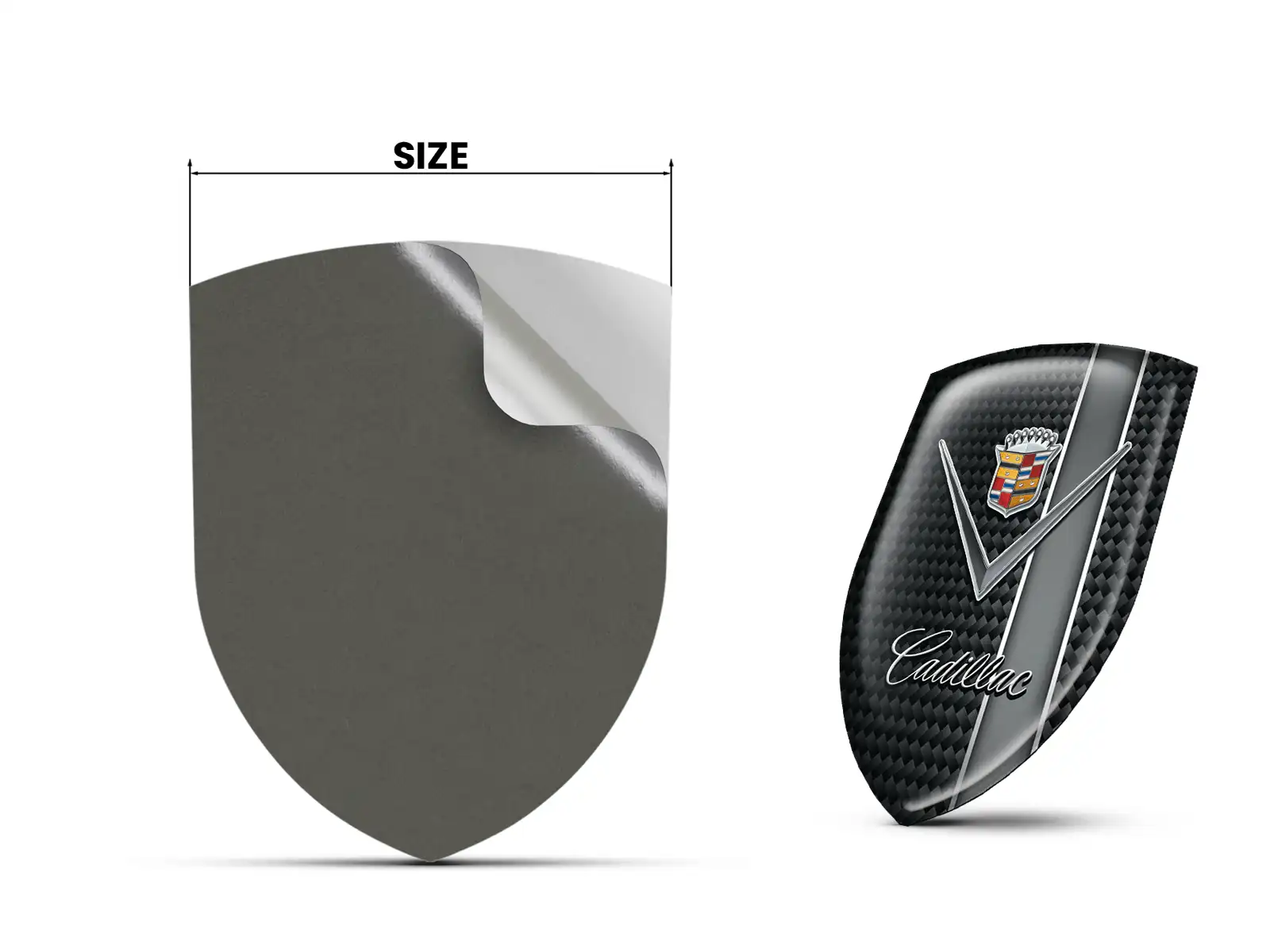 Cadillac Pegatinas En Relieve Auto Máximo Duradero Estilo Pro ST